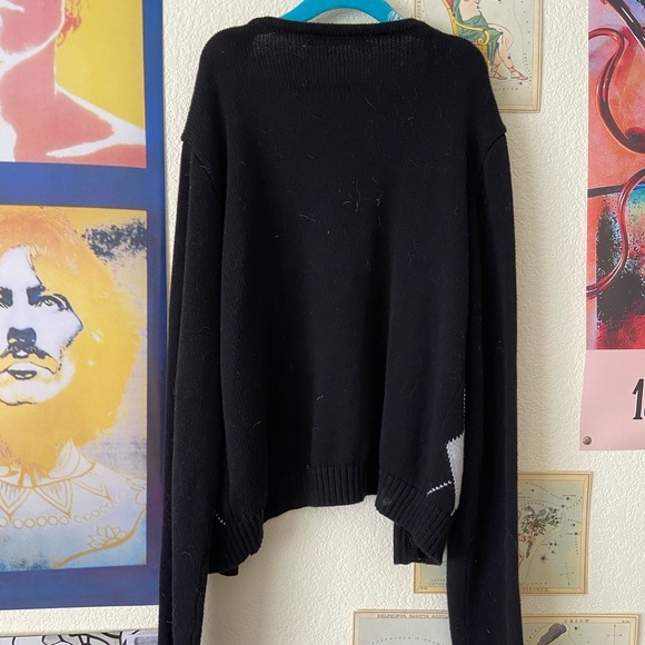 Super comfy Brandy Melville Argyle sweater - Picture 2 of 3